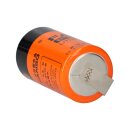 Fanso er34615m D-cell 3.6v 13000mAh Li-SOCl2 battery U-solder tag