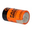 Fanso er34615m D-cell 3.6v 13000mAh Li-SOCl2 battery Z-solder tag