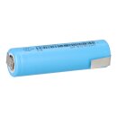 EVE ICR18650-26V 2550mAh 3,6V Li-Ion Z-Lötfahne