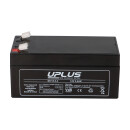 Uplus us12-3.4 agm battery 12v 3,4Ah VdS lead