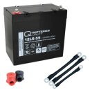 USV-Akku Q-Batteries 216V-Anlage 18 x 12LS-55 für...