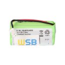 Notbeleuchtung Akku kompatibel zu IL570001 / 42A5-002 Ni-MH F2x2 4,8V 800mAh