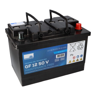 Exide Sonnenschein GF 12 050 V Antriebsbatterie 12 Volt 50 Ah AGM