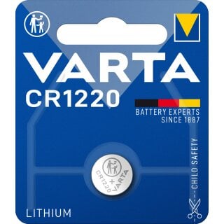 varta cr 1220 lithium button cell 3v