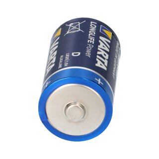 Varta Longlife Power Mono D Batterie 4920 LR20 (lose), Mono D, Akku &  Batterien