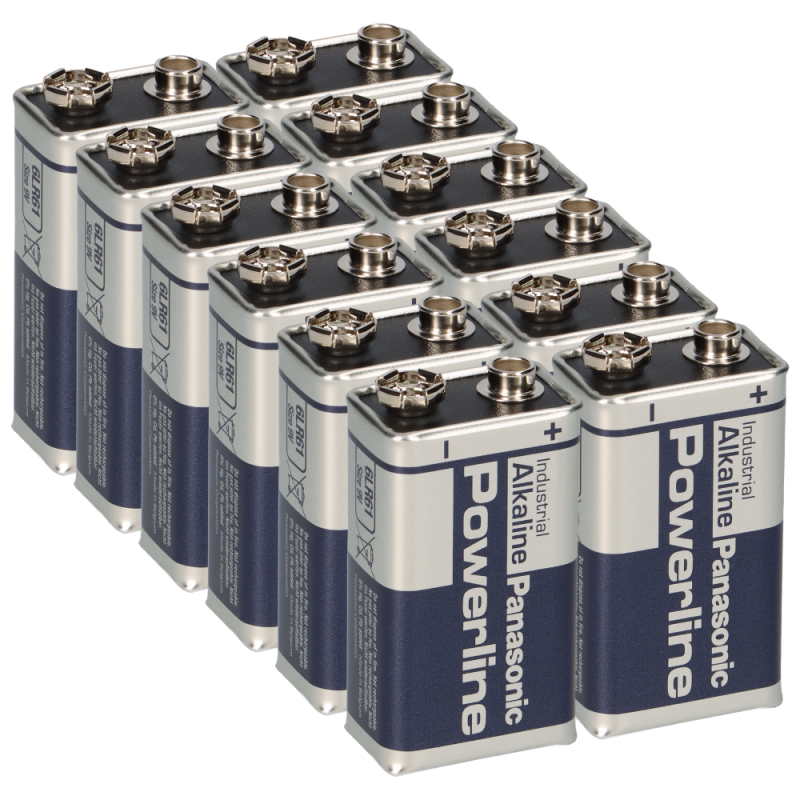 Panasonic 6LR61 9V Alkaline Battery