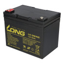 Replacement battery for Cascare/ Casamobil Strider Midi 3 and 4 2x 12v (24v) 36Ah cycle-proof agm Long