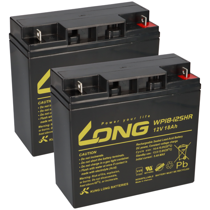 Long WP18-12SHR battery 12V 18Ah AGM