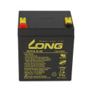 Lead-acid battery 12v 4,5Ah compatible hzs12-5 resistant agm VdS